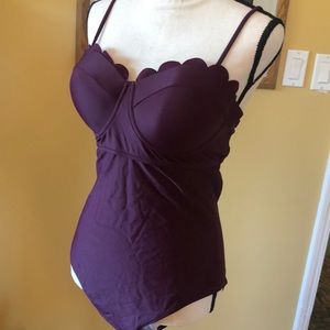 NWT-Cupshe one piece swim suit